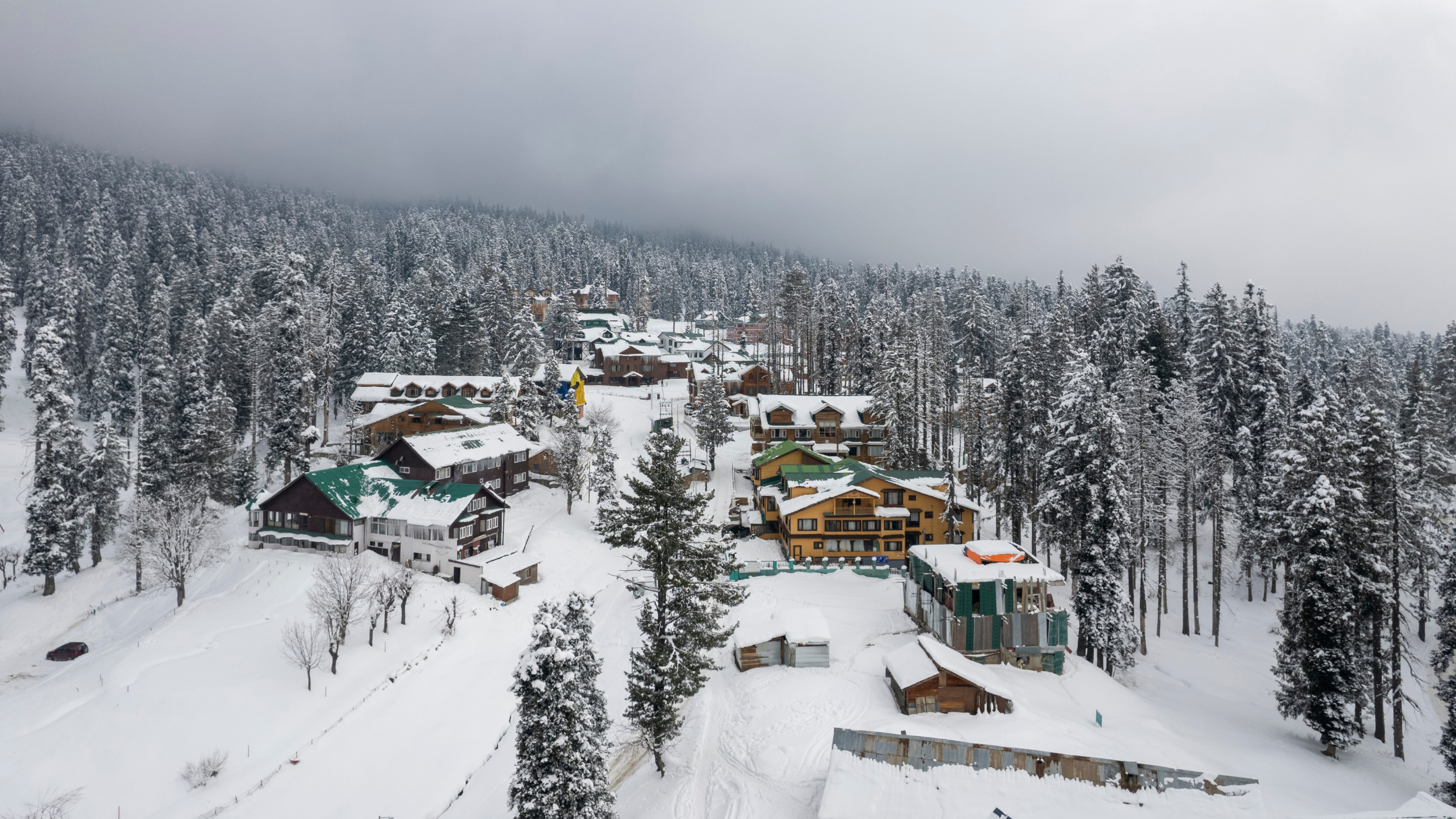 Skiing in Gulmarg